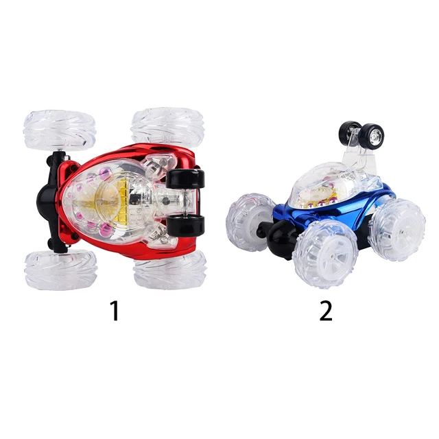High Quality Remote Control Car Toy Cool Flashing Light Sound Stunt 360 Turbo Twist-er RC Car Rechargeable Remote Control Cars