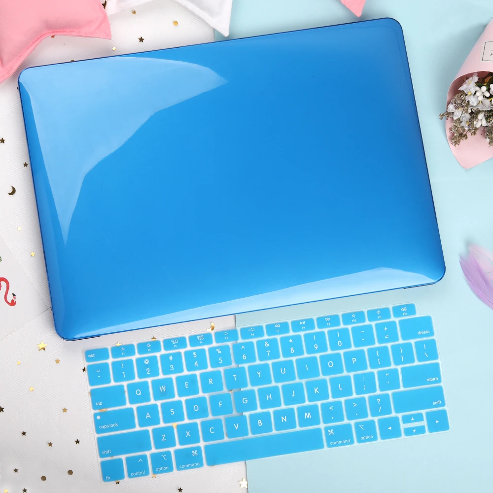1 ПК прозрачный матовый жесткий чехол для ноутбука оболочка для MacBook Air Pro Touch Bar retina 1" 15" MacBook аксессуары