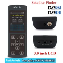 Модернизированный Satlink DZ6370 цифровой спутниковый измеритель спутниковый искатель DVB-S2 FTA MPEG-2 спутниковый сигнальный искатель EPG AV 3,0 дюймовый ЖК-дисплей