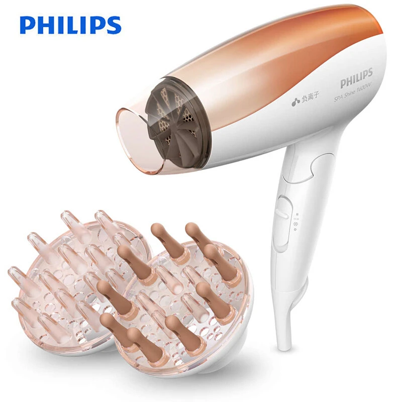 PHILIPS – sèche cheveux à Anion BHC117/05, haute puissance, Thermostat  pliable, 3 fichiers, réglage pour usage domestique, 220 volts | AliExpress