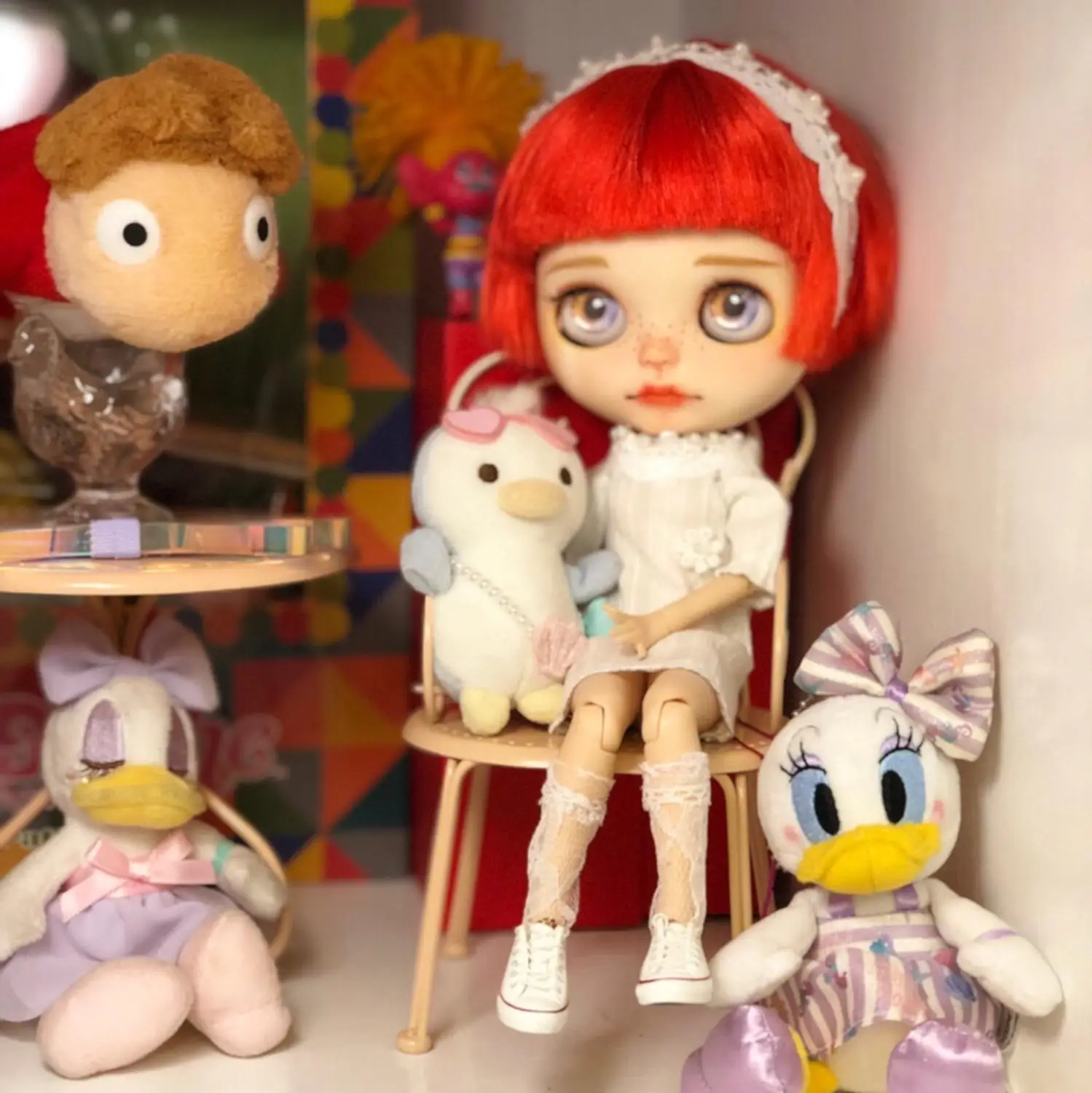 1/6 BJD 30 см игрушки для кукол 19 шарниров высшего качества BJD шарнирная кукла короткие красные волосы blyth кукла на заказ