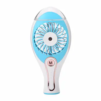 

AD-Portable Handheld Usb Charging Mini Electric Fan Rechargeable Misting Mist Maker Humidifier Fans Air Condition Cooler Applian