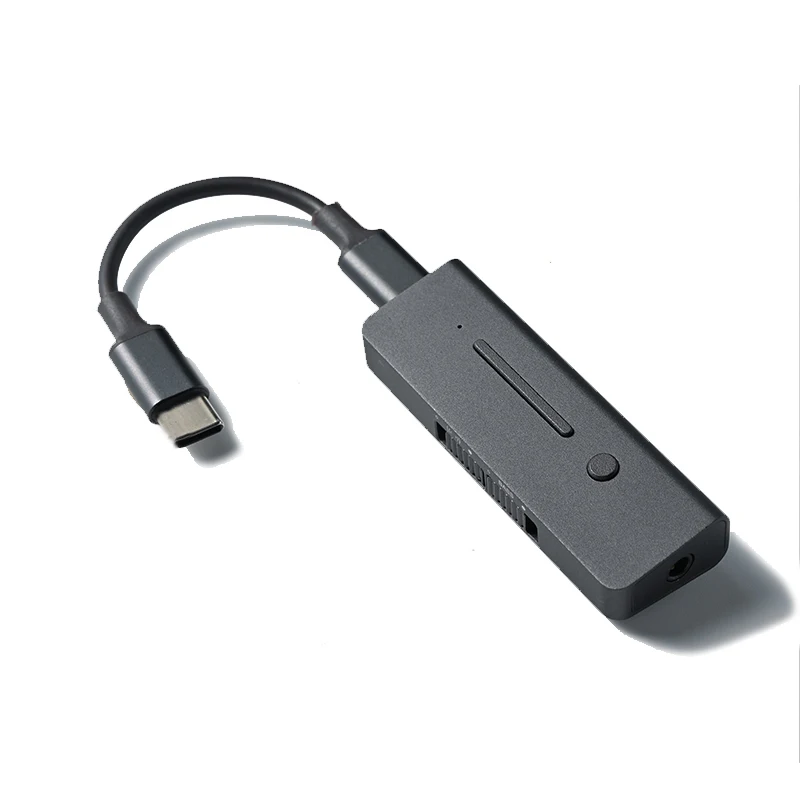 xDuoo Link2 Portable Decoding Headphone Amplifier ESS8118EC DSD256 HD HiFI Decoder Type C DAC Bass Boost with 150mW Amplifier