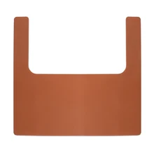 Tapis de table antidérapant en Silicone, matériau de qualité alimentaire, lavable et étanche, napperon de chaise haute réutilisable pour enfants et bébés 