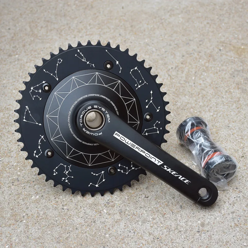 SKEACECranksetFixedGearSingleSpeedRacingBike49T165mm144BCD