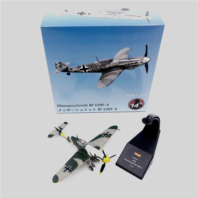 1:72 1/72 весы для второй мировой войны немецкий авиационный ace Fighter BF 109 Игрушечная