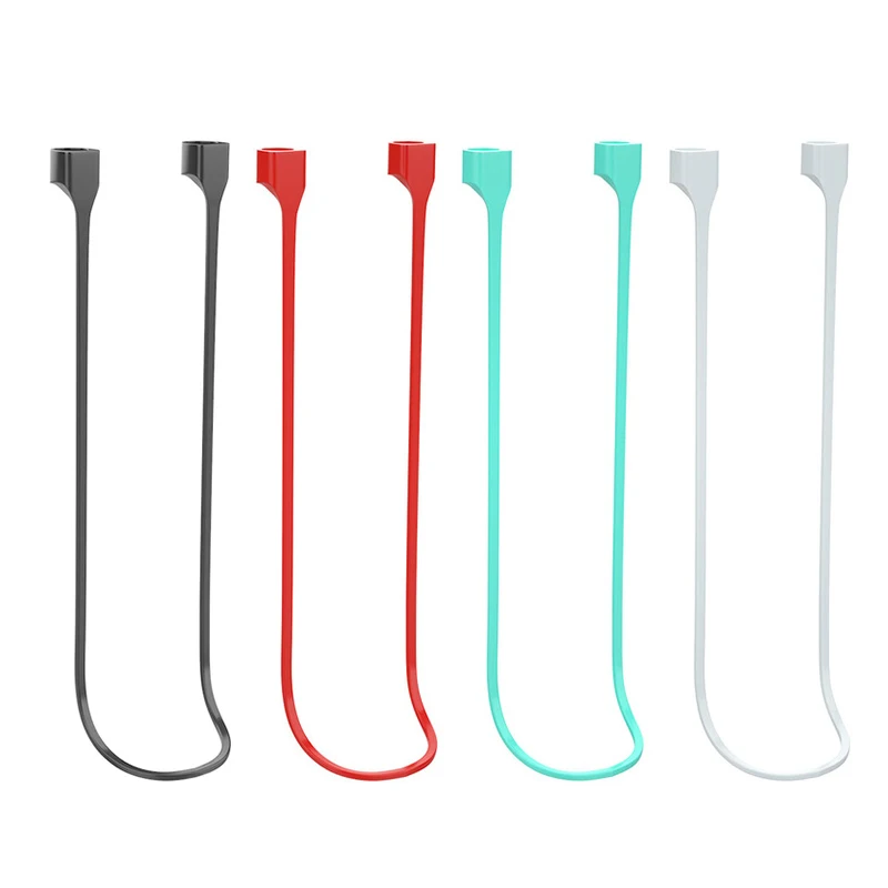 4 цвета магнитный ремешок для наушников для Apple Airpods Airpod анти потерянный ремешок петля веревка для Air Pods Pod Силиконовые Аксессуары