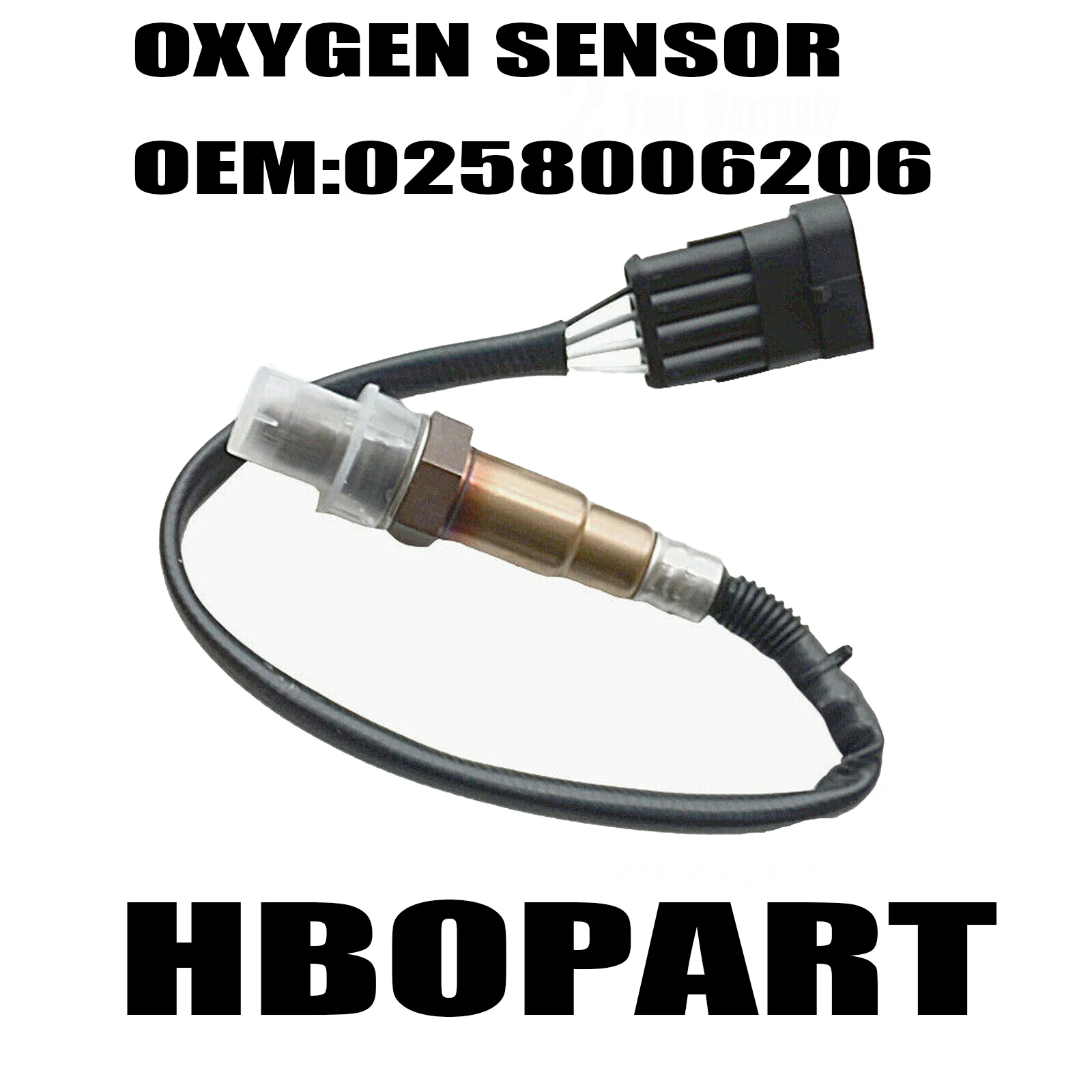 Sensore Lambda Di Ossigeno Per Fiat 0258006206 Bravo Brava Punto Stilo 1.2 1.4 16V