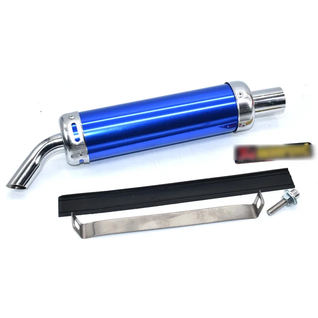28mm 32mm 38mm For 125cc 150cc 160cc Atv Motorcycle Exhaust Muffler Escape Moto Pipe Dirt Pit Bike For Honda Yamaha Kawasaki 28mm 3