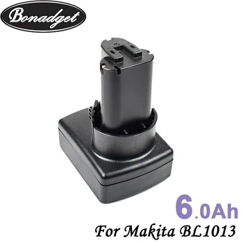 

Bonadget 10.8V 6000mAh BL1013 Battery For Makita BL1013 BL1014 BL1015 Li-ion Replace Power Tool Battery TD090D DF030D MUS052D