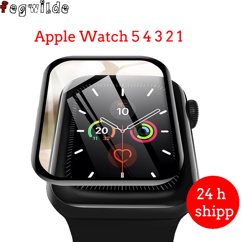 Защитная пленка для apple watch 6 5 4 44 мм 40 42 38 iWatch серии 3 38/40/40/44|Защита экрана часов| |