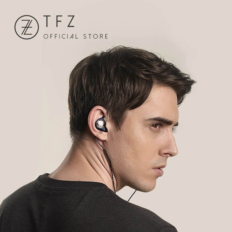 TFZ KING II Hifi Monitor Earphones,3.5mm Wired Stereo Headset HIFI Music Earphone Earbud