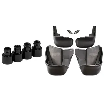 

Front Rear Mud Flaps Splash Guards Mudguards with Fuel Injector Adapters Hat Fuel Nozzle Spacers Extenders