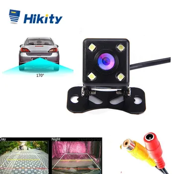 

Hikity Car Rear View Camera Universal Backup Parking Camera 4 LED Night Vision Waterproof 170 Wide Angle Image Rearview Camera