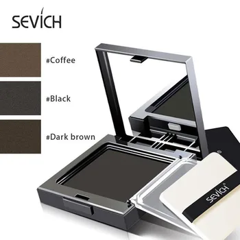 

2020 New Shadow Powder Edge Control Hair Line Powder With Puff Waterproof Makeup Hair Concealer Cover Hair 3 Colors New Hot