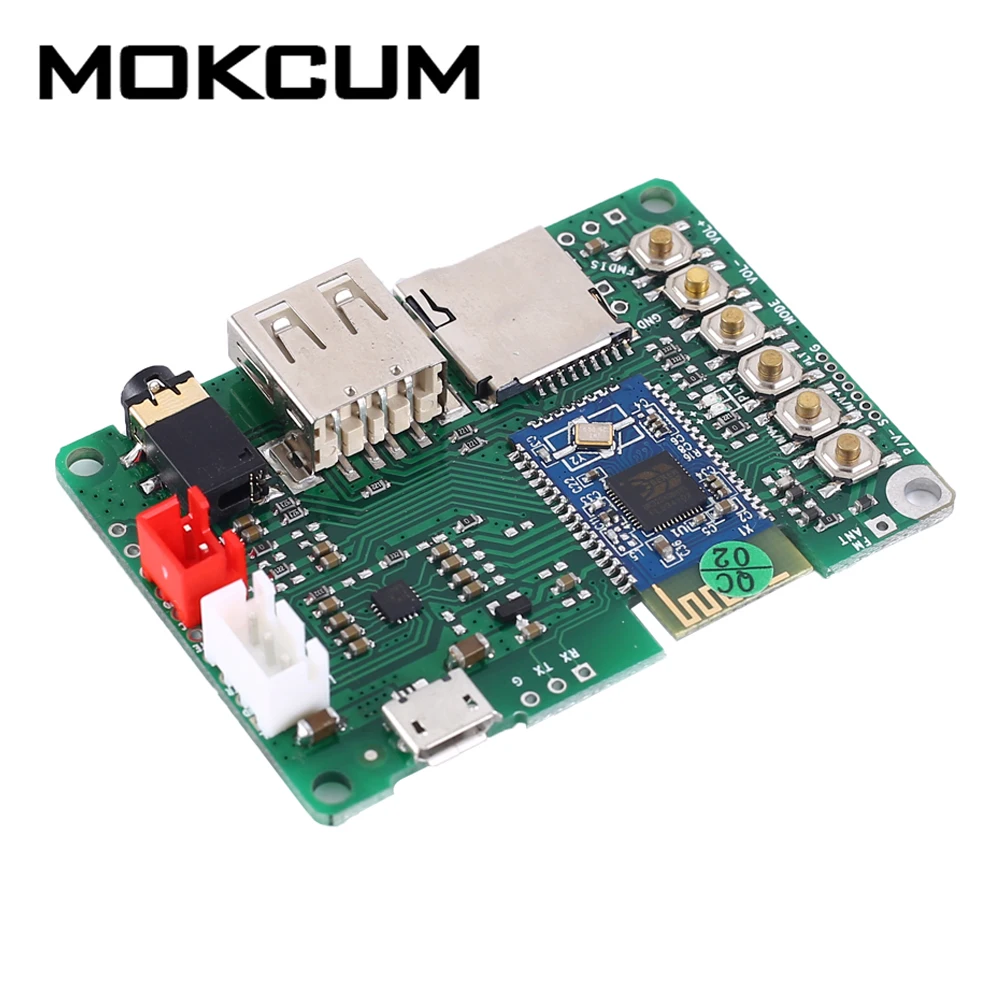 BK3254 Bluetooth Power Amplifier BLE4.1 Stereo Audio Receiver Module AUX Input Support U-disk TF Card | Инструменты