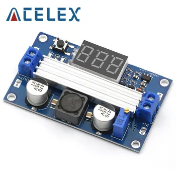 

DC DC-DC 3~35V to 3.5~35V LTC1871 Booster step up Step-up module Converter Regulated Power Supply+VoltMeter