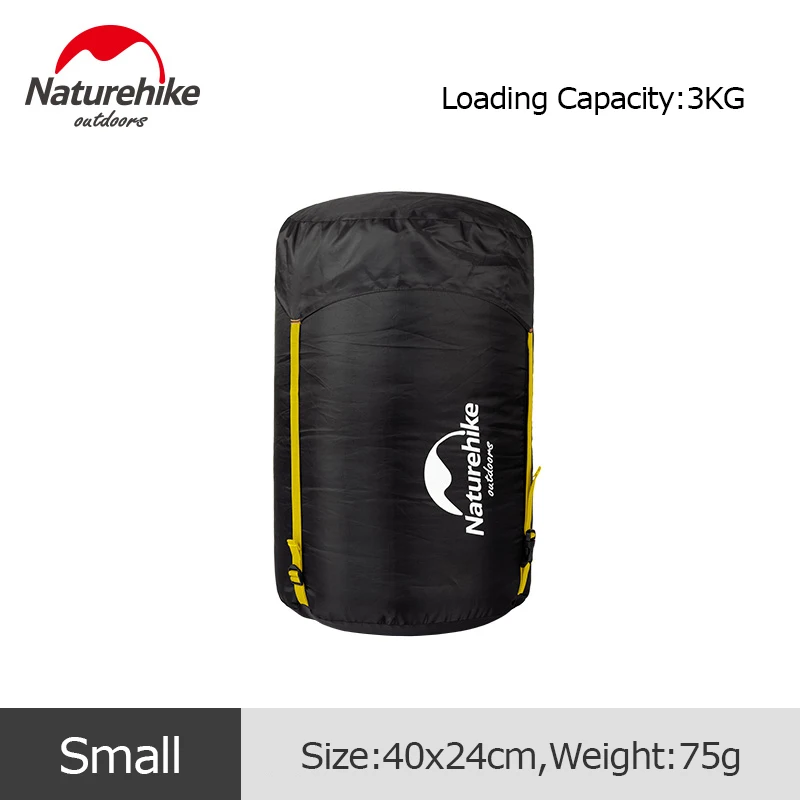 Naturehike NH19PJ020 компрессионный мешок для хранения спальный мешок Одежда Одеяло Кемпинг Туризм на открытом воздухе - Цвет: SmallCompressionSack