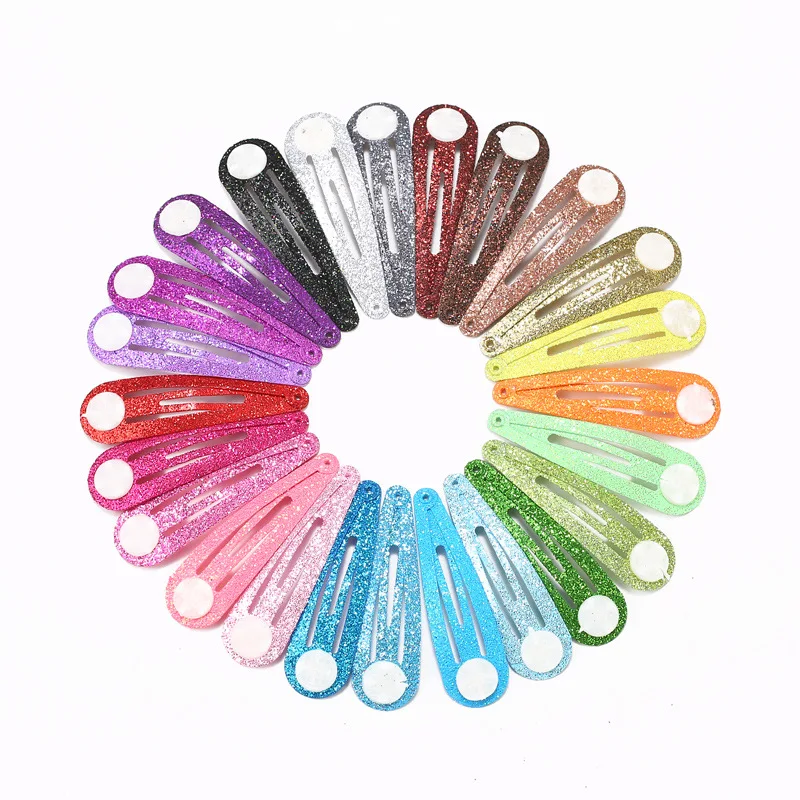 

10pcs 5cm Snap Hairpins for Baby Girls BB Clips Candy Color Metal Barrettes DIY Hair Accessories Hairgrips Hair Clip Headwear