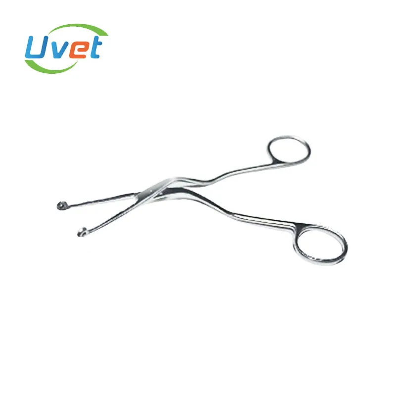 

Uvet Medical Tracheal Forceps Intubation Child Adult Model Anesthesia Machine Intubation Forceps