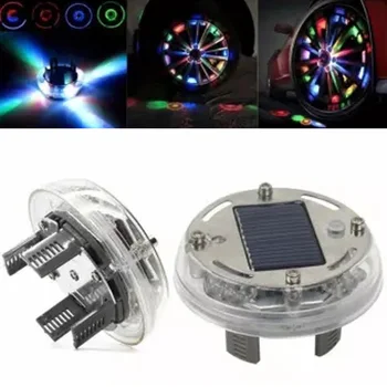 

Solar Energy Wheel Lights Flash Tire Decoration Exterior ABS Universal