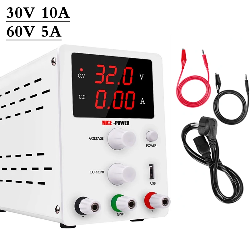 

New R-SPS Series Voltage Regulated Lab Power Supply 30V 10A Power Supplies Adjustable Voltage And Current Regulator 30 V
