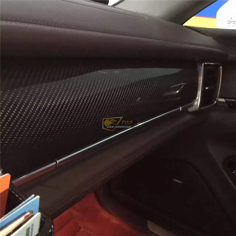 15-Free shipping 14pcsset car interior accessories for porsche panamera accessories door inside decoration trims