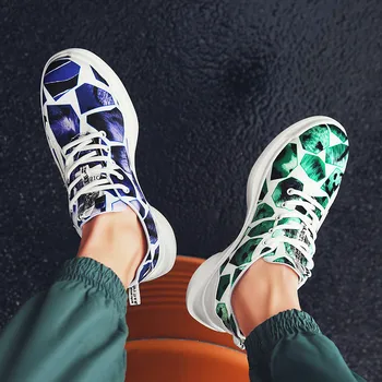 

2020 New High quality Mesh Mens Casual Shoes Lace-up Men Shoes casual breathable sneakers fashion running shoes Feminino Zapatos