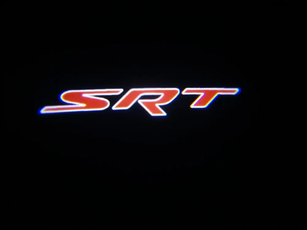 YY High Clear без выцветания для Dodge charger Avenger Magnum SRT R/T светодиодный автомобиль Добро пожаловать лампа освещения салона автомобиля дверь логотип Лазерная лампа 2006 - Испускаемый цвет: B17