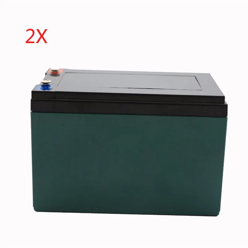 2 шт 6-DZM-12 12V 12Ah свинцово-кислотные Батарея герметичный AGM для электрического скутера велосипеда Go Kart мотоцикла ATV мобильности