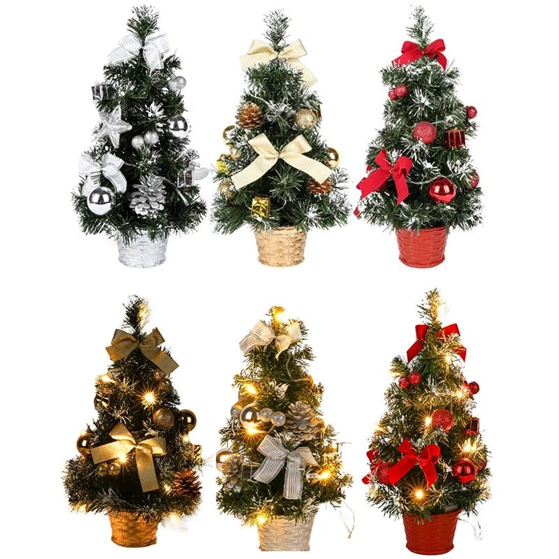 40cm Festival Table Xmas Tree Home Decoration Artificial Plant Mini