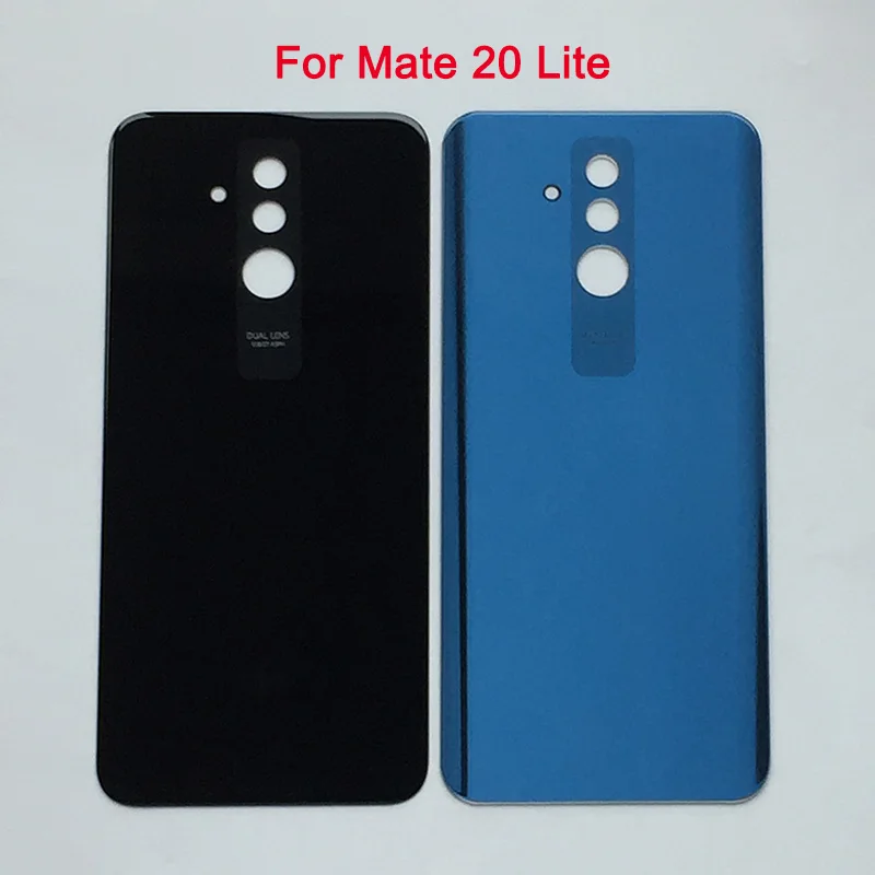 

Back Battery Cover For Huawei Mate 20 Lite Rear Door Housing Case with Adhesive For Mate20 Lite Mate 20 Glass Back Cover