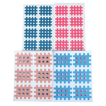 

(10sheets/lot) 9pcs/sheet Physical Therapy Cross Tape Reliable And Skin-safe Adhesive High Quality Spiral Cross Kinesiology Tape