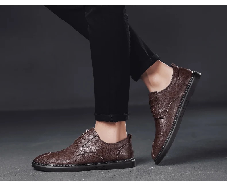 Мужская повседневная обувь из натуральной кожи; Элегантные Дизайнерские Роскошные брендовые Модные мужские лоферы;# NR8205