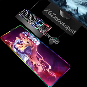 

XGZ animation mouse pad RGB Mouse Pad Black lock sexy kitchen women's custom computer fashion table mat anti slip mouse pad
