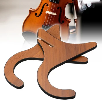

1pcs Portable Ukulele Wooden Holder Stand Collapsible Vertical Guitar Violin Display Stand Rack Accessories