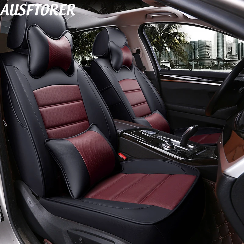 AUSFTORER все 3 ряда яловая кожа Чехлы сиденья для Jeep Commander Чехлы для автомобильных сидений набор кожаных сидений подушки аксессуары AUSFTORER все 3 ряда яловая кожа Чехлы сиденья для Jeep Commander Чехлы для автомобильных сидений набор кожаных сидений подушки аксессуары