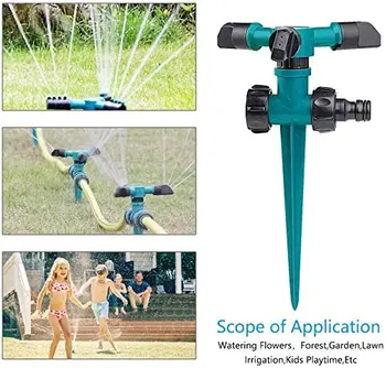

Automatic Garden Sprinkler 360 Degree Rotating Lawn Sprinkler yard sprinklers Gardening Watering Irrigation sprinkler system