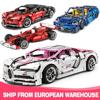 

Creator City Technic F1 Racing Cars 1:10 Champions Sports Car Building Blocks Assemble Bricks Boy Toys Birthday Christmas Gift