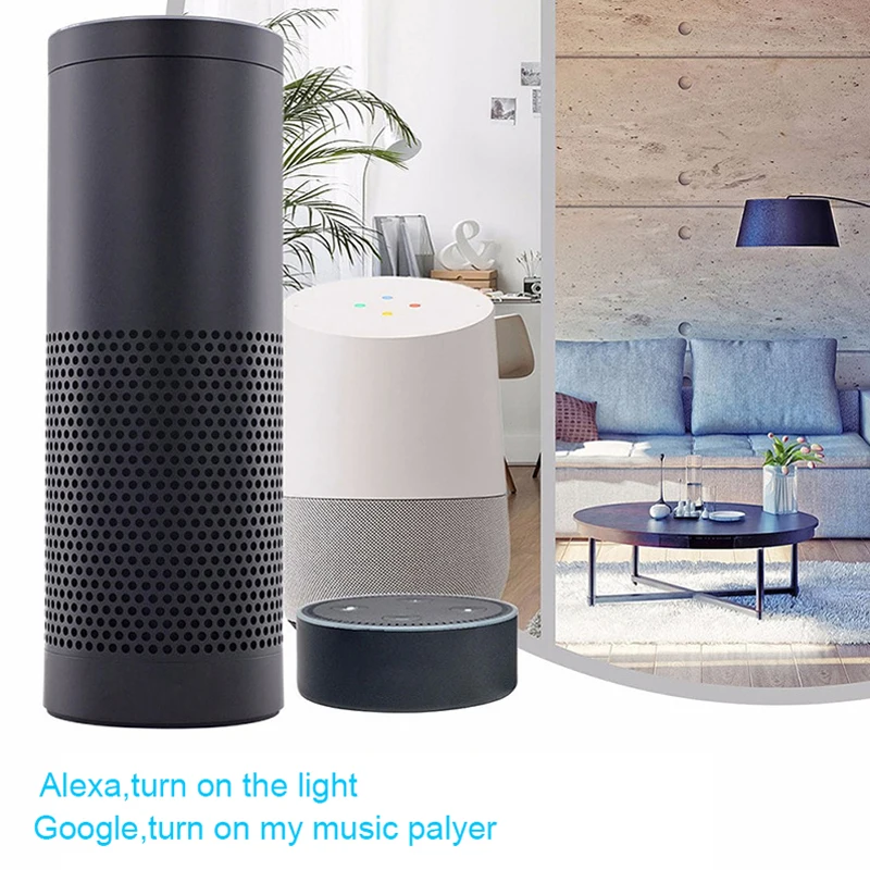 Для Amazon Alexa Google Home IFTTT Голосовое управление Wifi интеллектуальная розетка приложение умный пульт дистанционного управления Функция синхронизации ЕС вилка
