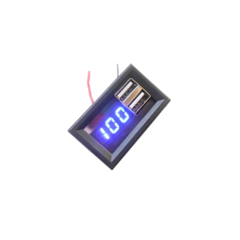 Цифровой вольтметр постоянного тока измеритель напряжения кулономметр USB 5 В QC 2,0 3,0 12 В Автомобили Мотоциклы транспортные средства емкость батареи монитор тестер