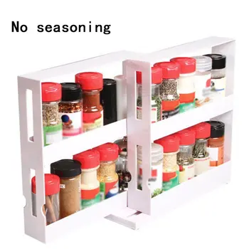 

Food Storage Rack Rotating Box Kitchen Seasoning Jar Storage Bracket Food Rotating Rack Seasoning Rack