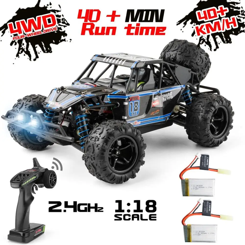 

9303E 1:18 RC Car Scale Remote Control Car 40+km/h High Speed Off Road Vehicle Toys RC Car for Kids and Adults