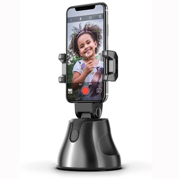 

iMosi Smartphone Selfie Shooting Gimbal Object Auto Tracking Phone Holder for Vlog tiktok Youtube Video Camera 360° Rotation