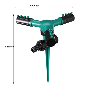 

Water Garden Irrigation Lawn Lawn Sprinklers 1PCS 360 Degree Rotating Circle Sprinkler Automatic
