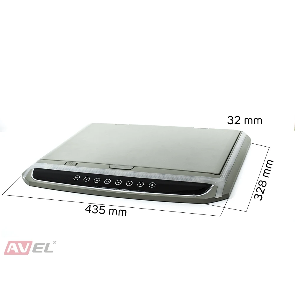 Потолочный монитор 15,6" со встроенным Full HD медиаплеером AVS1507MPP(серый