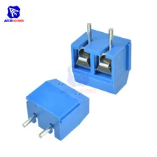 20 шт./лот KF301-2P 5,08 мм 2 Pin Cont Терминал Винтовые клеммы разъема Управление Diy Kit Электронная печатная плата