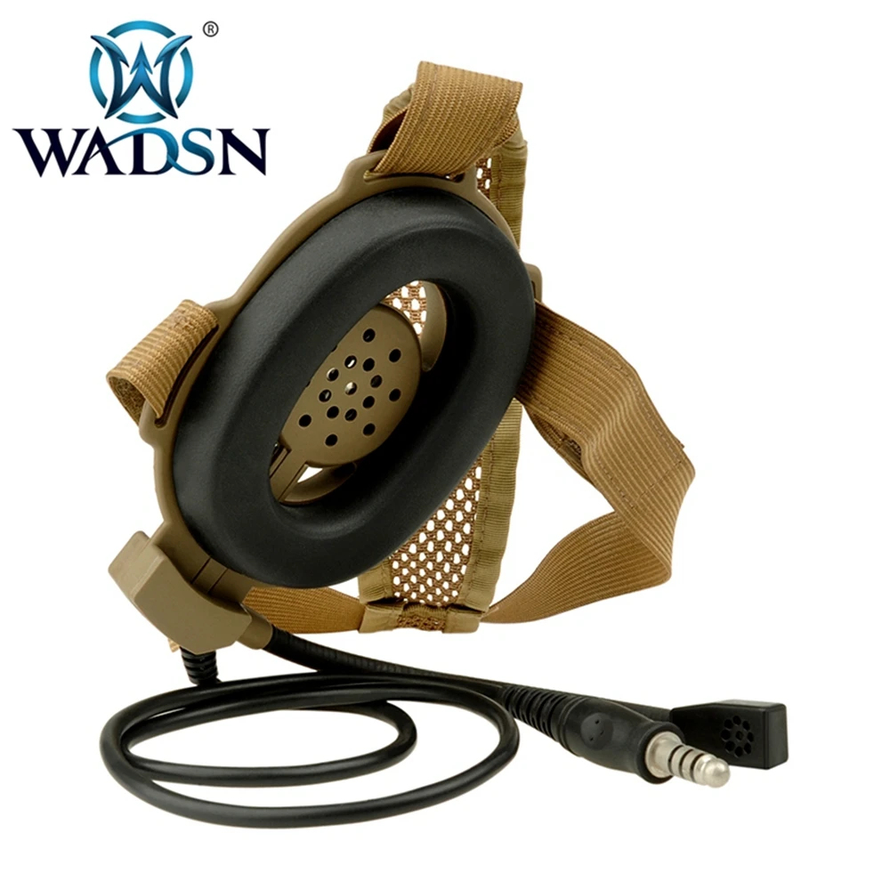WADSN Tactical Bowman Elite II Гарнитура+ Push To Talk Softair U94 PTT+ Kenwood Baofeng Радио страйкбол комплект наушников WZ027-WZ113-DE