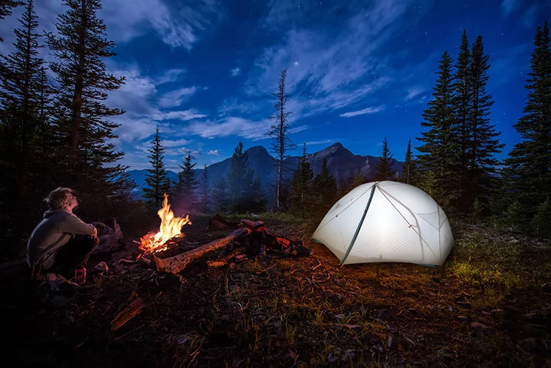 Безграничная походная палатка, сверхлегкая, 2 человека, палатка, водонепроницаемая, 3 сезона, двухслойная палатка для альпинизма, пешего туризма, на открытом воздухе