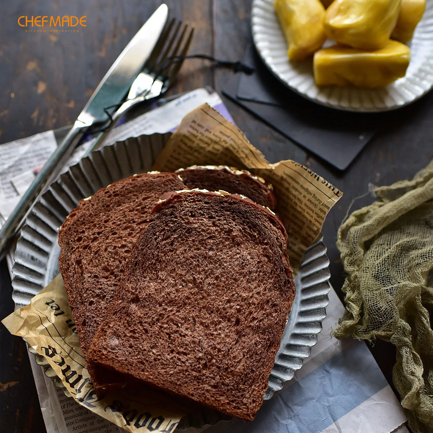 CHEFMADE Pullman сковорода для буханки с губами 0.99Lb емкость теста антипригарная